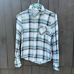 Aeropostale Flannel Button down size Small
